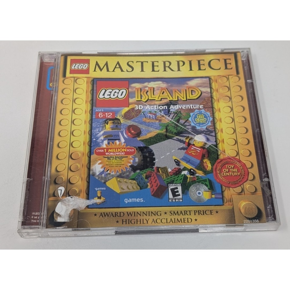 LEGOLAND 3D Action Adventure PC build CD Win95 CD Rom Masterpiece